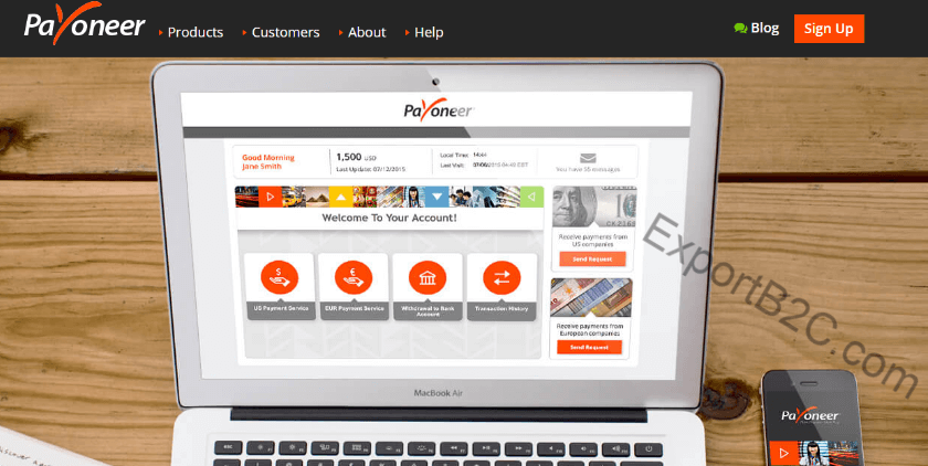 PayPal绑定Payoneer提现到国内账户教程